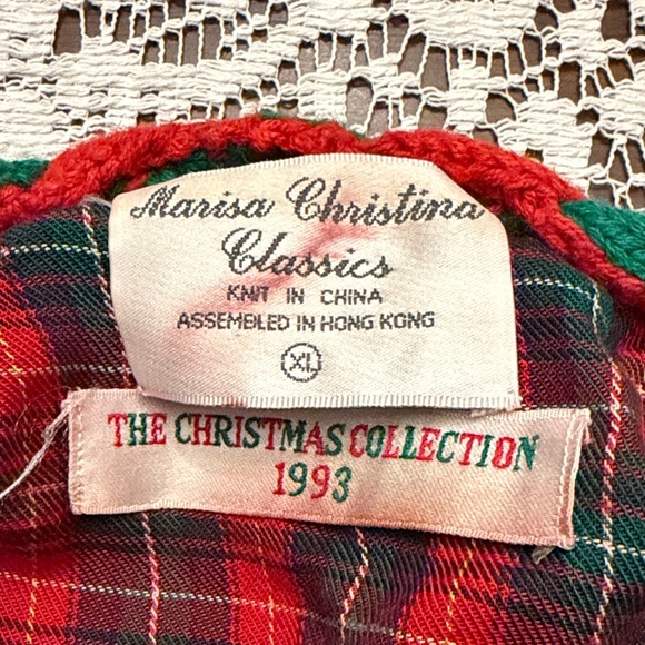 Vintage Marisa Christmas Classics Cardigan 1993 - Picture 2 of 3